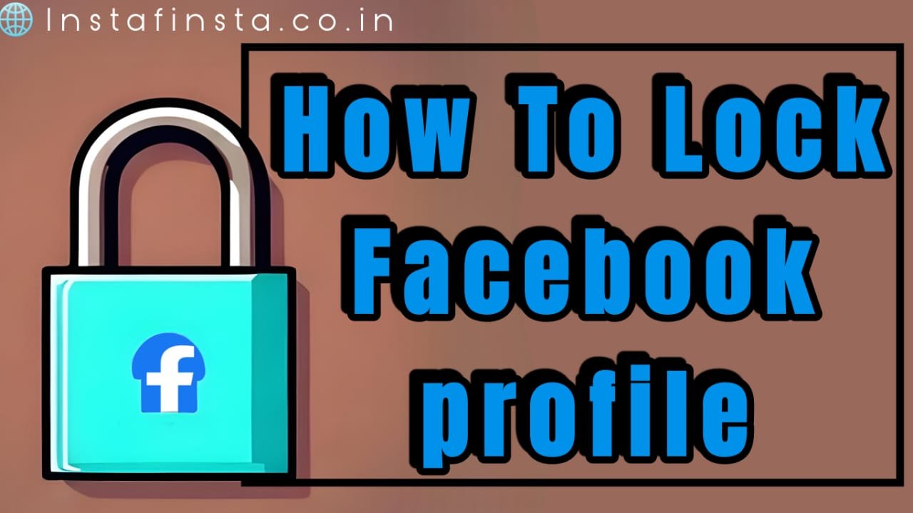 how to lock Facebook